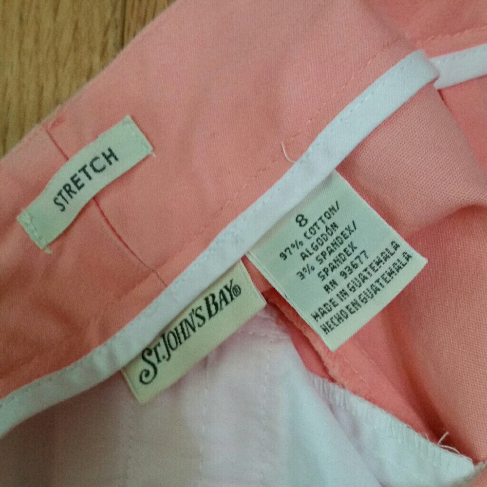 St. John's Bay Capris Size 8 - Picture 2 of 5